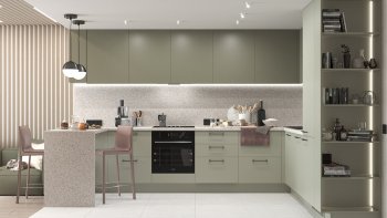 Тренды и новые цвета в дизайне современных кухонь в 2023 году в Быстровке - bystrovka.mebel54.com | фото