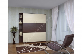 Комплект мебели со шкаф-кроватью трансформер Ульяна в Быстровке - bystrovka.mebel54.com | фото